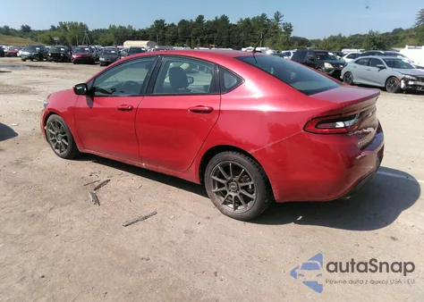 2013 Dodge Dart Rallye из США, поврежденный, VIN 1C3CDFBH7DD640491